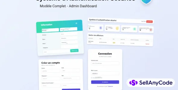 Secure PHP Authentication System - JWT, reCAPTCHA v3, Admin Panel & Modern UI