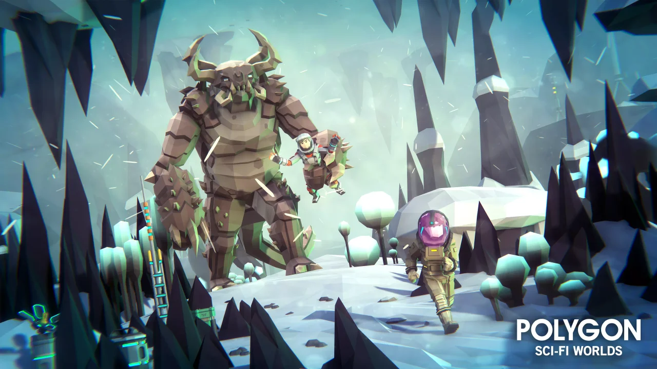 POLYGON - Sci-Fi Worlds Pack - Art by Synty — screenshot 9