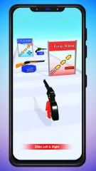 Crazy Gun Head Stick Runner 3D - New Top Trending Unity Template Game