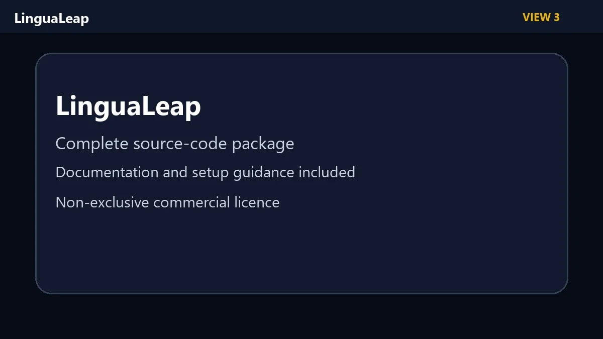 LinguaLeap — screenshot 1