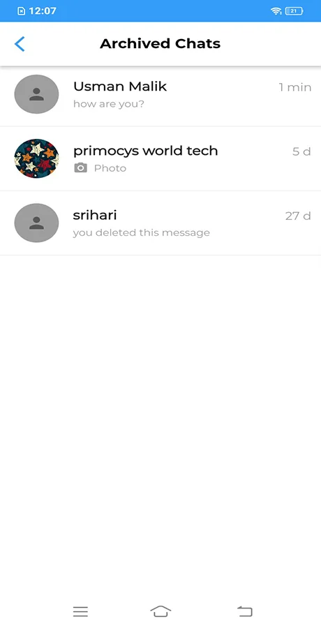 WhatsApp Clone App | Chat, Audio, Video App Flutter Android and iOS with Admin Panel — screenshot 4