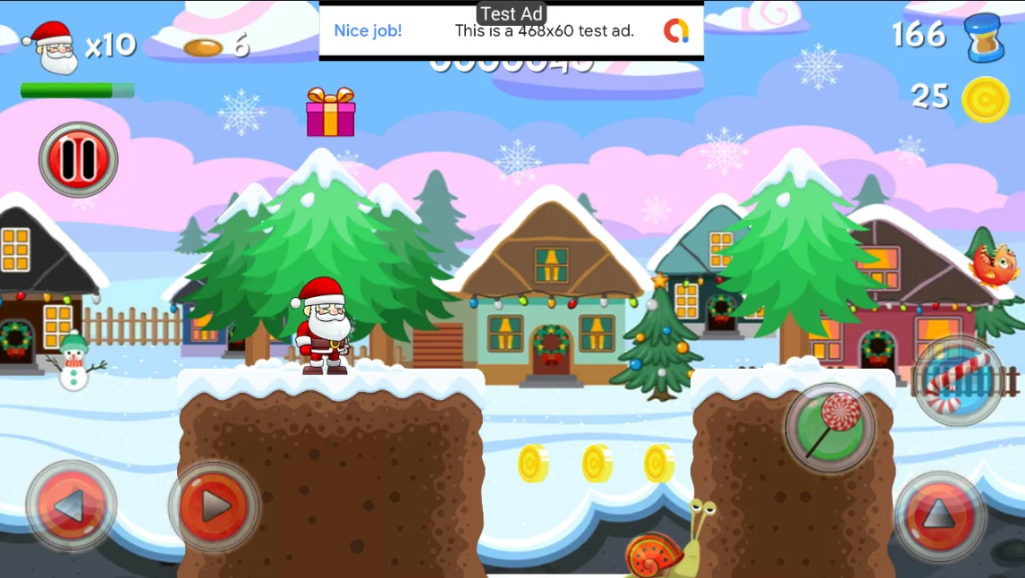Super Jungle Adventure Santa World 2021 - Full Unity Game GDPR AdMob Ads — screenshot 10
