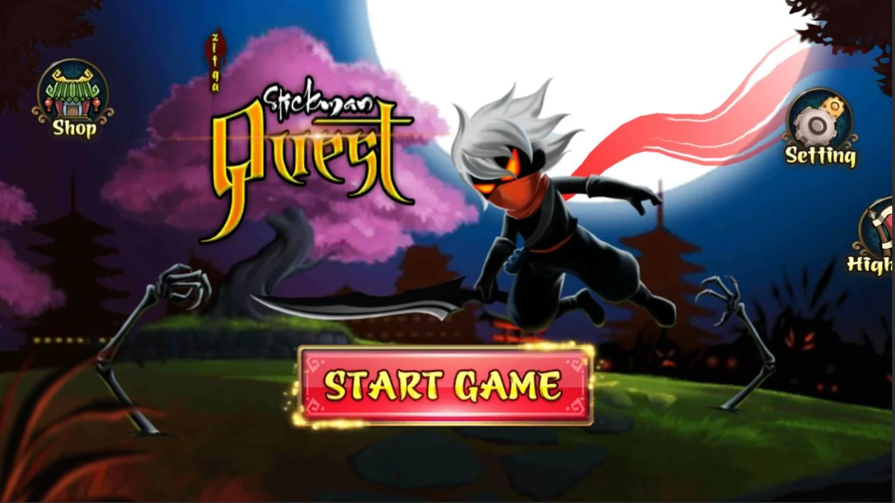 Stick Man: Ninja Assassin Fight — screenshot 1