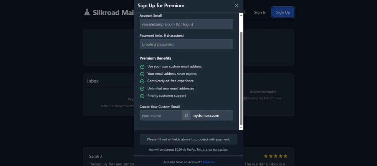 SilkRoad Inbox, Mailbox & Messaging UI | React Modern Template — screenshot 3