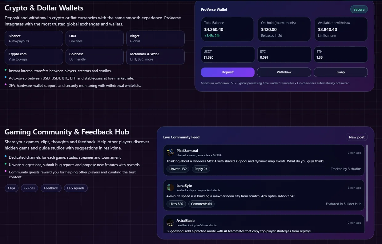Earning Gaming Website — screenshot 4