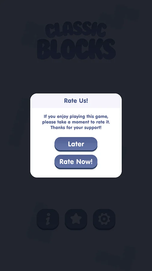 Classic Blocks Tetris | AdMob + GDPR + Unity Ads — screenshot 5