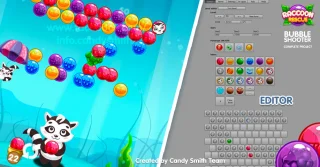 Bubble Shooter Raccoon Rescue + Editor