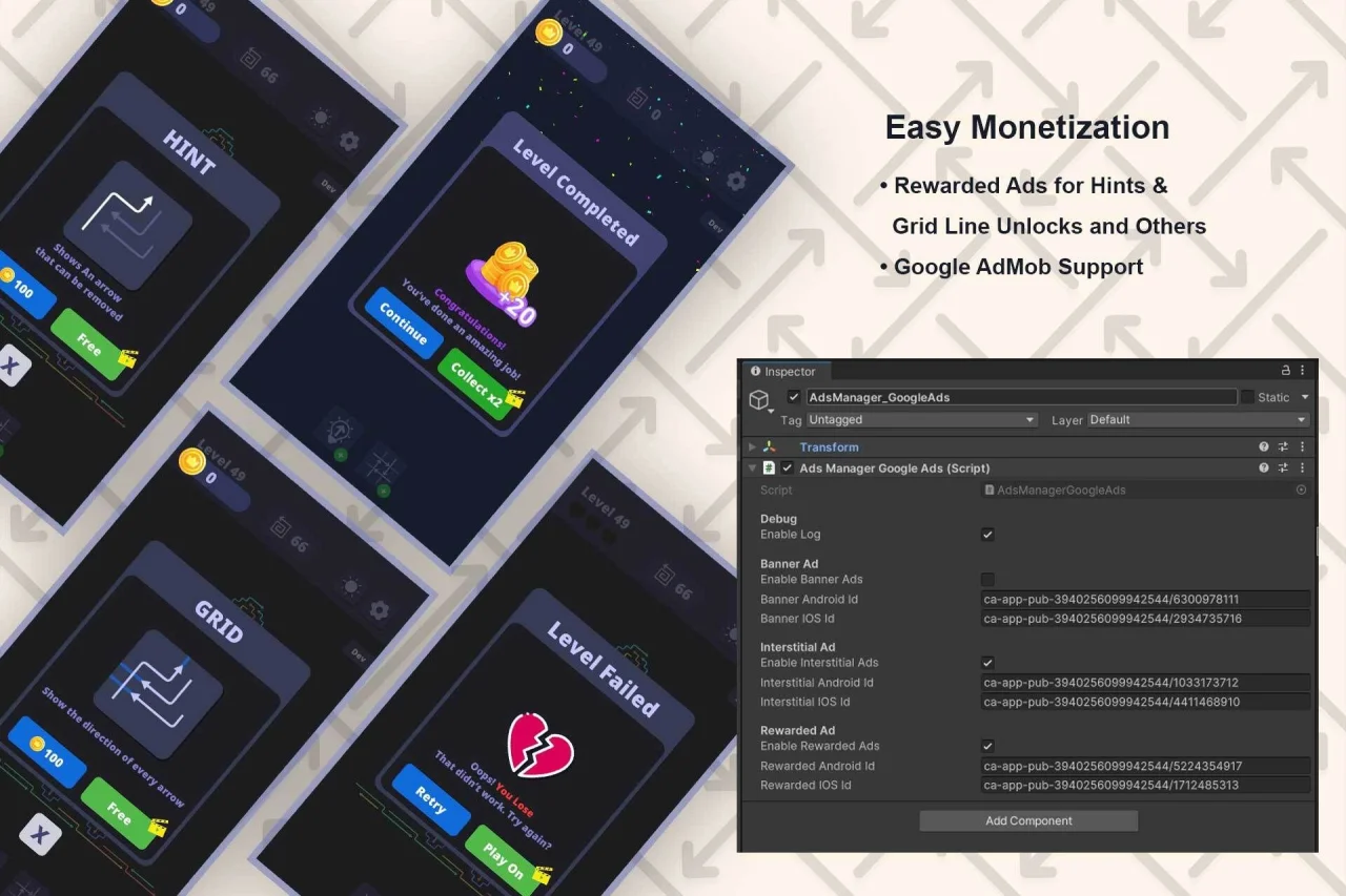 Arrow Escape - Complete Game Template — screenshot 10