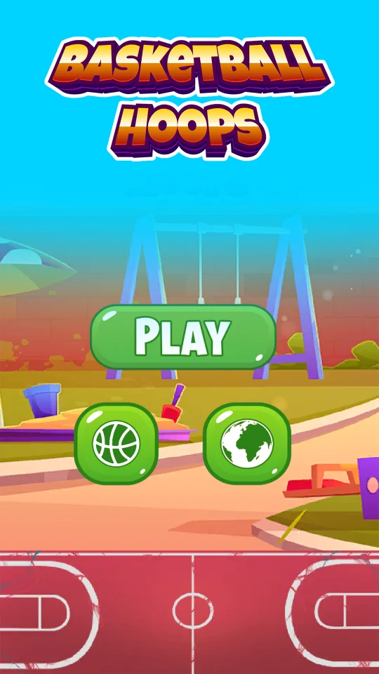 Basketball Hoops Unity Game — screenshot 1