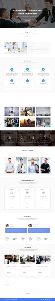 Focus Digital Agency HTML5 Template — screenshot 2