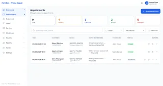 RepairFlow Repair & Service Shop Management System | Laravel Livewire & PWA
