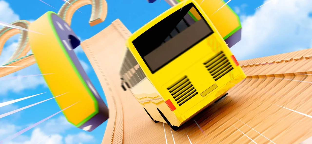 Bus Simulator: Bus Stunt 3D — screenshot 4