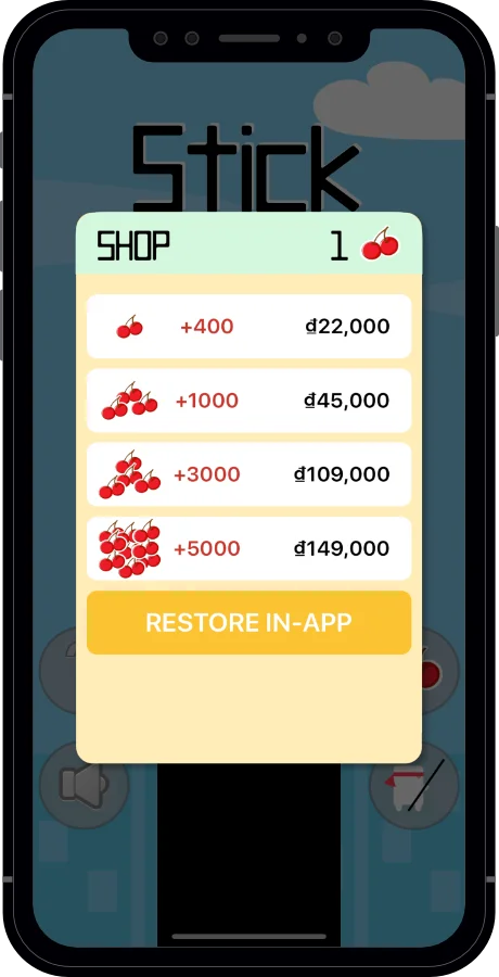Stick Hero - iOS Game SpriteKit Swift 5 — screenshot 9