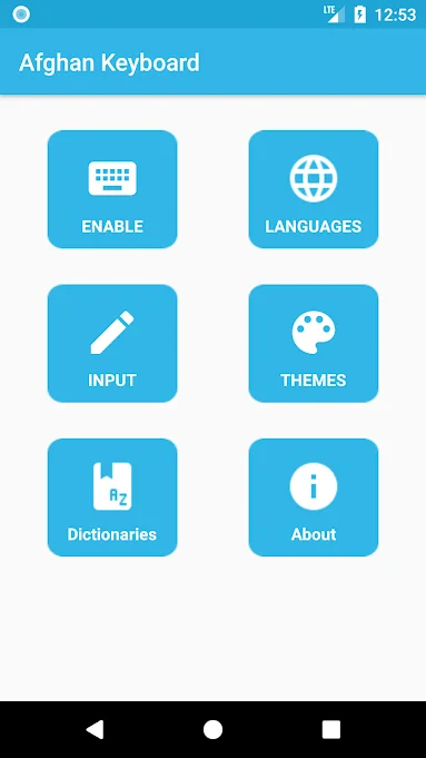 Multi Language Keyboard Android — screenshot 1