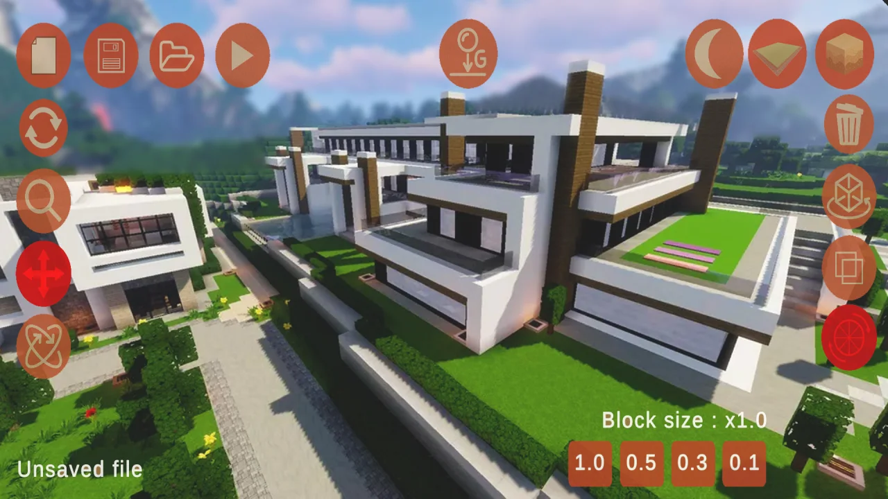 Block Physics Craft Minecraft Clone Build Game Template — screenshot 1