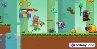 Prehistoric World Adventure Complete Unity Game