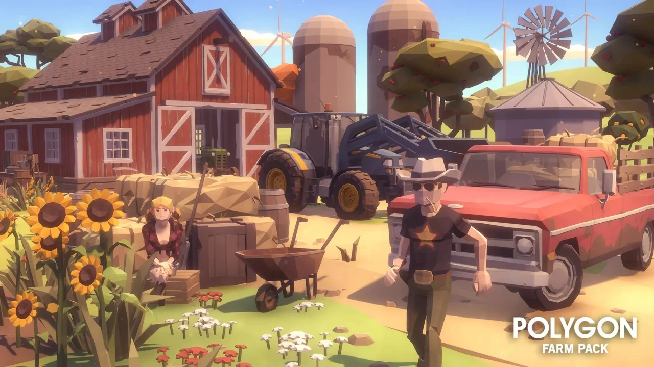 POLYGON Farm - Low Poly 3D Art by Synty — screenshot 2