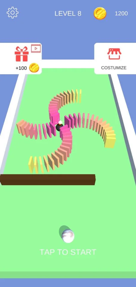 Domino 3D — screenshot 1