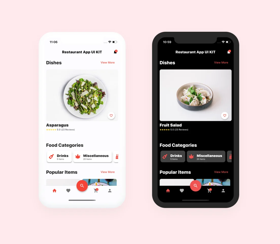 Resaurant App with Source Code — screenshot 1