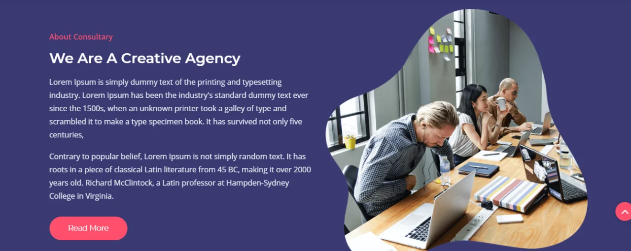 Fozila Digital Corporate HTML5 Template — screenshot 2