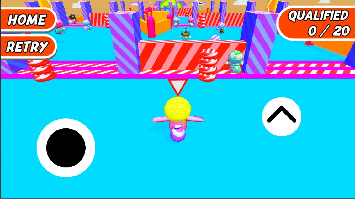 Fall Stumble Guys 3D Game Unity Source Code — screenshot 2