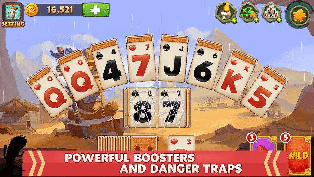 Solitaire - Island Adventure — screenshot 1