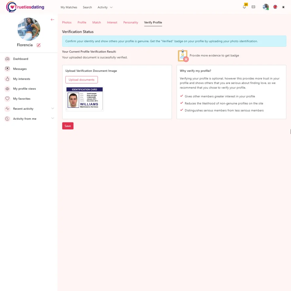 Match Making Website Script — screenshot 9