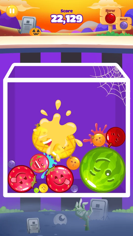 Watermelon Fruit Merge Puzzle Casual Trending Game — screenshot 3