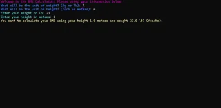 BMI Calculator