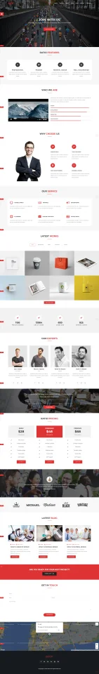 Ratio Digital Agency Website Template — screenshot 5