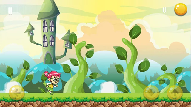Girls Run Game Template — screenshot 2
