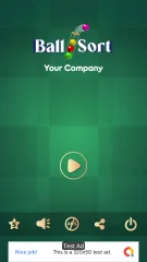 Ball Sort Puzzle (AdMob + Unity Ads + Push Noti.)