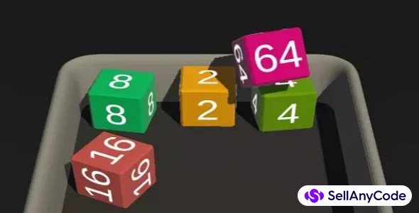 Merge Cube Winner Game: 2048 Cubes 64BIT Source Code