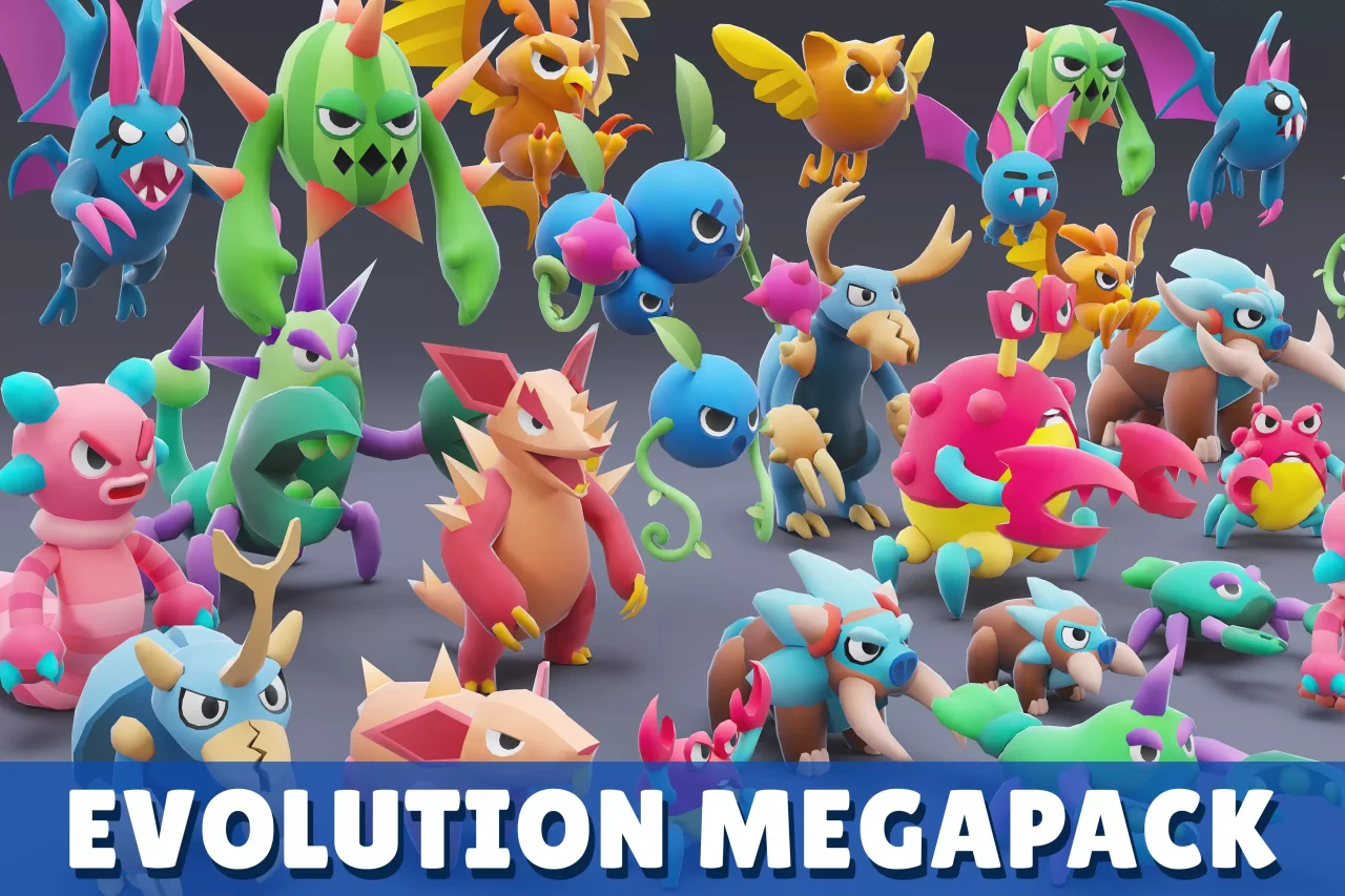 Cartoon Characters - Mega Pack — screenshot 1