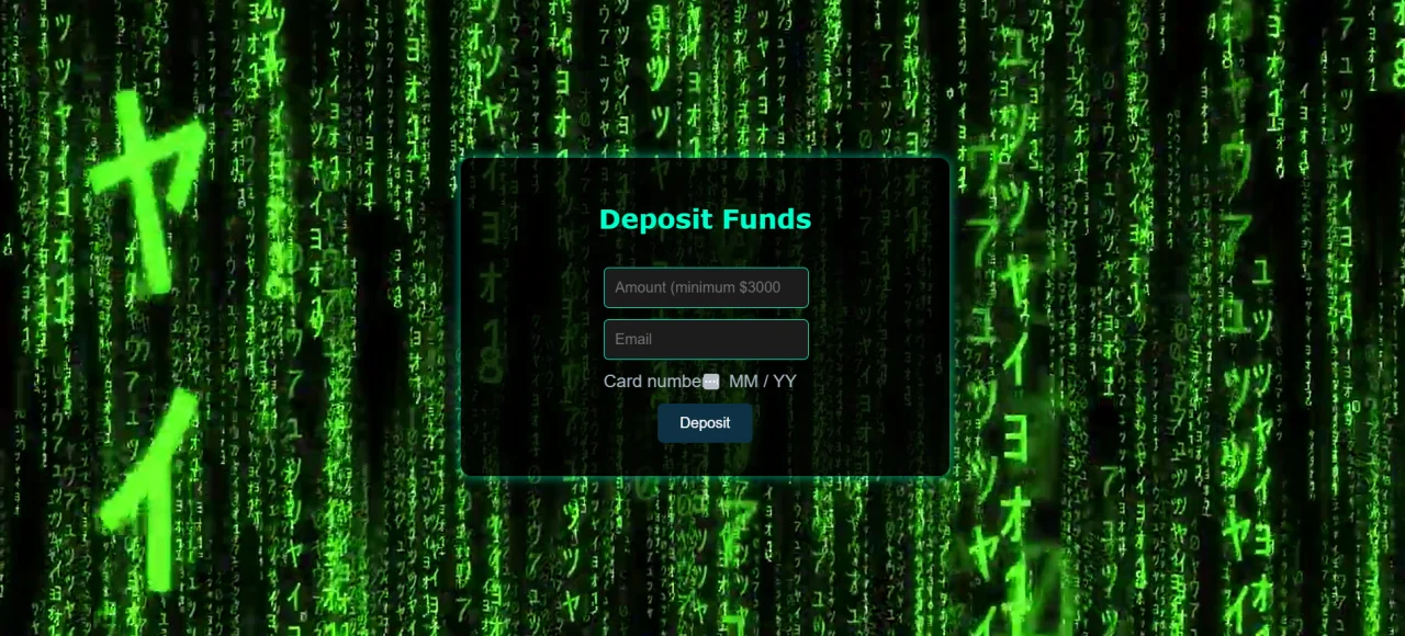 Hedge Fund Application — screenshot 4