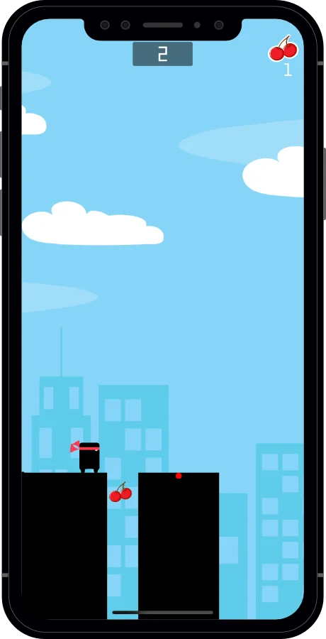 Stick Hero - iOS Game SpriteKit Swift 5 — screenshot 4