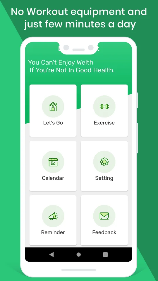 Daily Workouts - No Equipment Required — screenshot 1