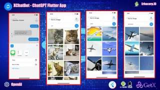 XChatBot ChatGPT AI GPT-4 OpenAI Full Flutter App | MultiPayments | Admin Panel | AdMob | GetX