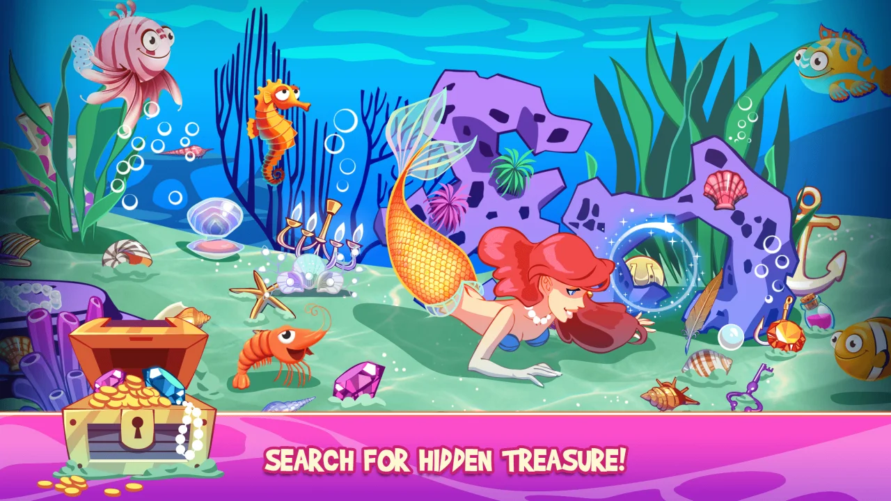 Mermaid Princess Underwater Games — screenshot 4