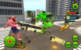 Incredible Monster Hero City Battle Missions