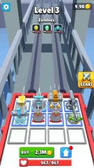 Merge Artillery Defense Zombie