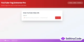 YouTube Tag Extractor Website Script