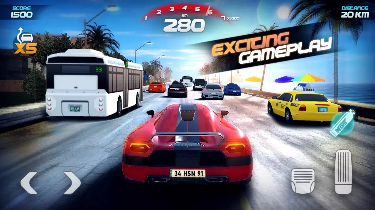 Race Pro: Speed Car Racer in T — screenshot 4