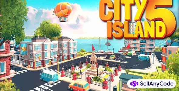 City Island 5 - Building Sim High Quality Unity Code