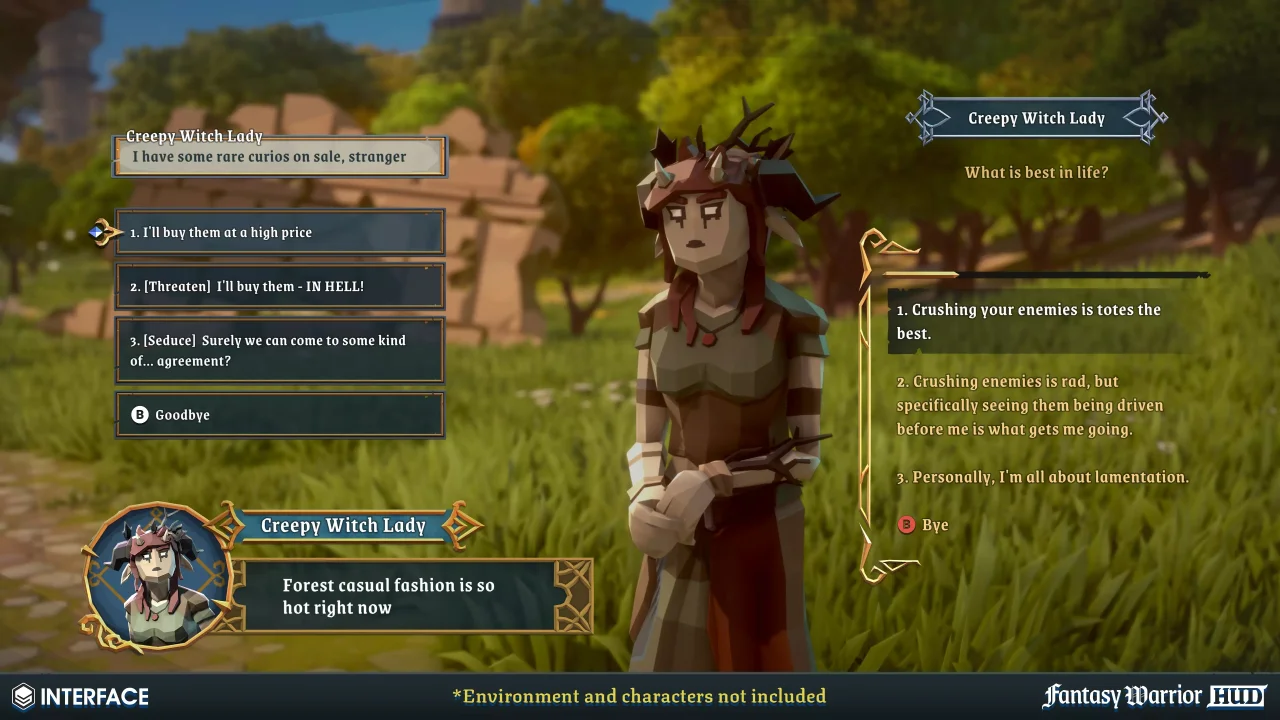 Fantasy Warrior HUD - Synty INTERFACE - GUI — screenshot 5