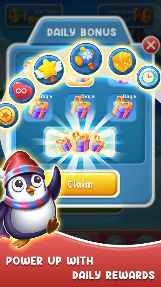 PEW Pengy - Matching Puzzle & PAIR Connection — screenshot 1