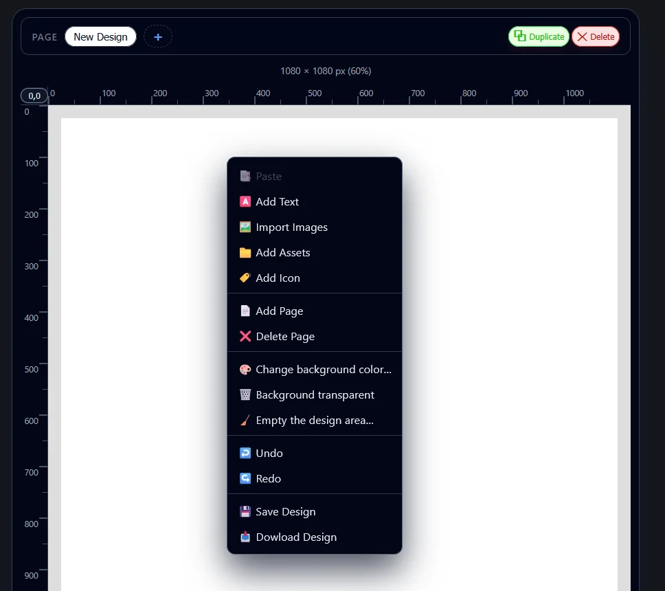 VibriCanvas - Web Based Photo and Video Design Studio — screenshot 3