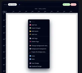 VibriCanvas - Web Based Photo and Video Design Studio