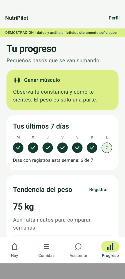 NutriPilot Android Nutrition App Starter Kit — screenshot 4