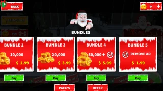 Christmas Santa Rush Gift Delivery